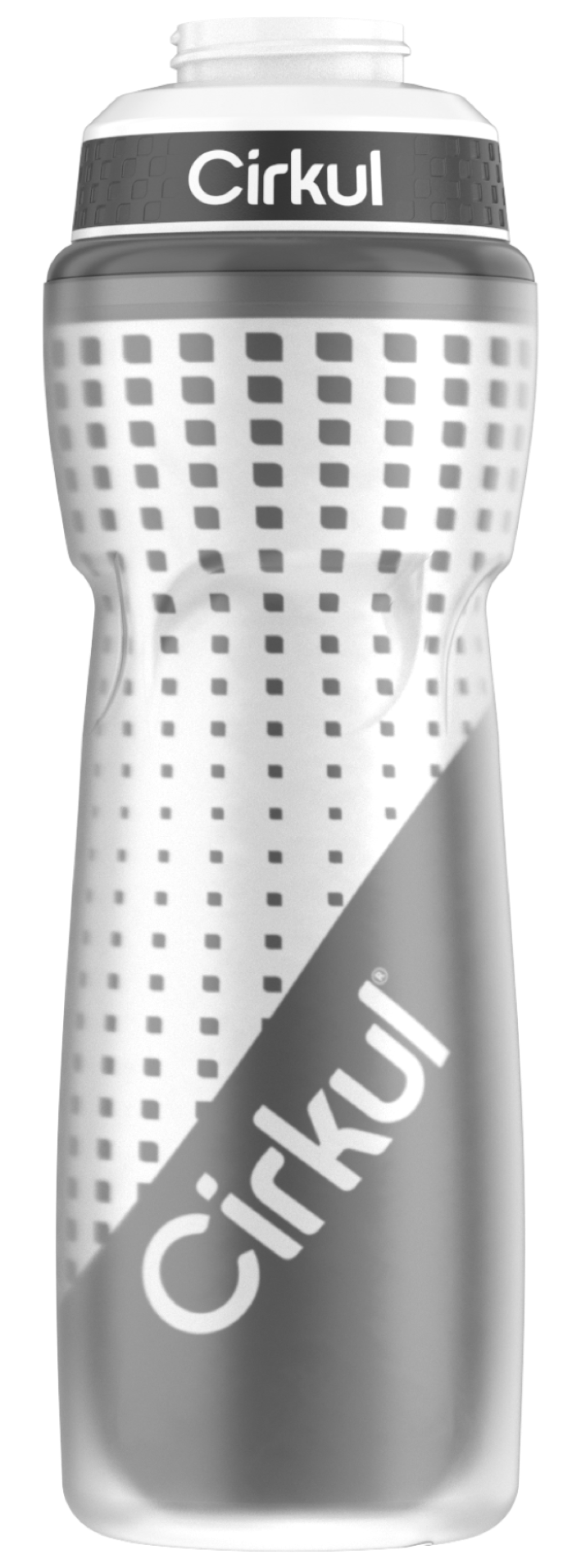 22oz. Insulated Squeeze Plastic Bottle & Sport Lid DYGH
