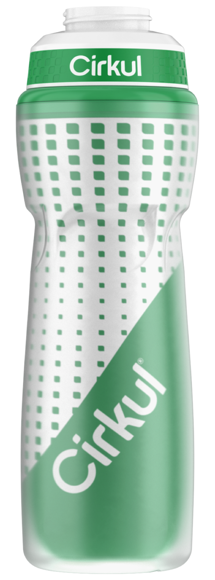 22oz. Insulated Squeeze Plastic Bottle & Sport Lid DYGH