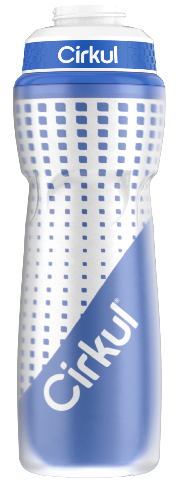 22oz. Insulated Squeeze Plastic Bottle & Sport Lid DYGH