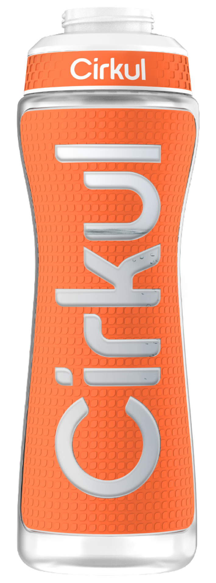 22oz. Grip Squeeze Plastic Bottle & Sport Lid I0VO