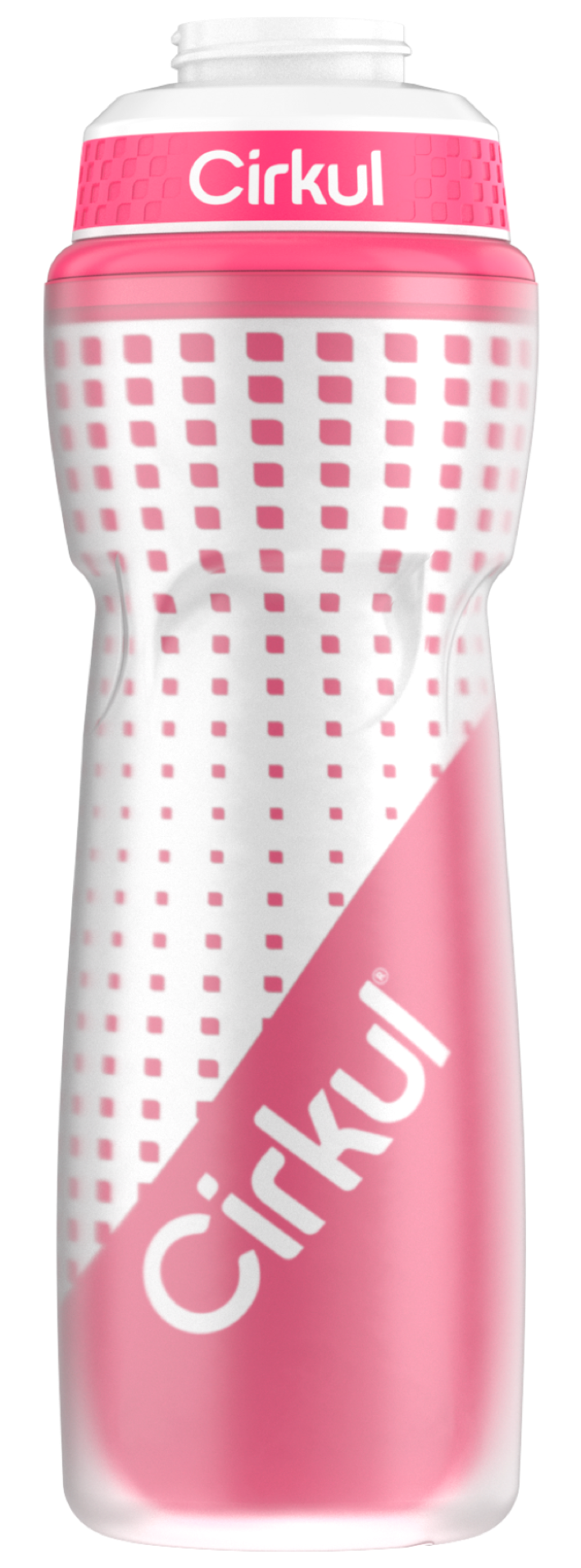 22oz. Insulated Squeeze Plastic Bottle & Sport Lid DYGH