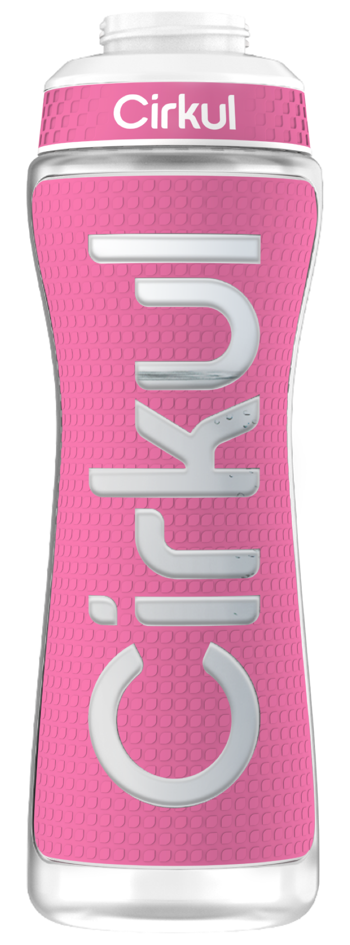 22oz. Grip Squeeze Plastic Bottle & Sport Lid I0VO