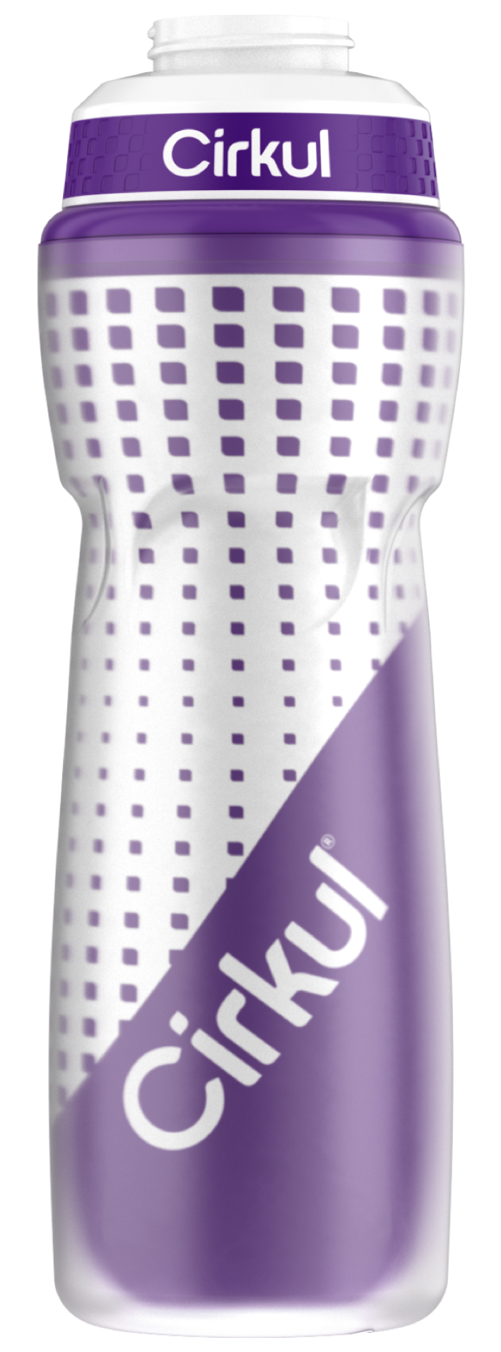 22oz. Insulated Squeeze Plastic Bottle & Sport Lid DYGH