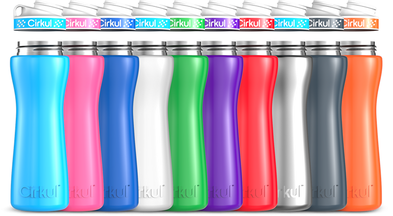 Custom 22oz. Stainless Steel Bottle & Comfort Grip Lid 9UQG