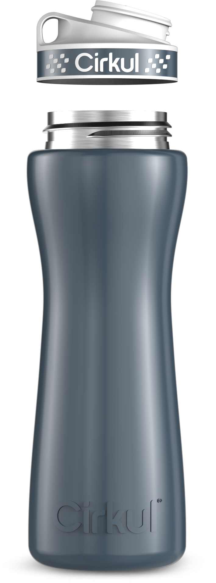 Custom 22oz. Stainless Steel Bottle & Comfort Grip Lid 9UQG