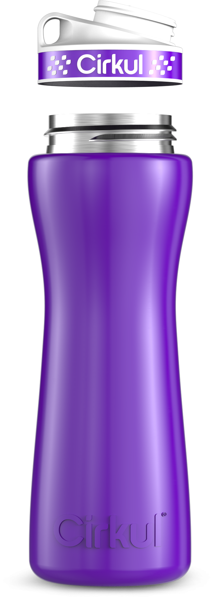 Custom 22oz. Stainless Steel Bottle & Comfort Grip Lid 9UQG