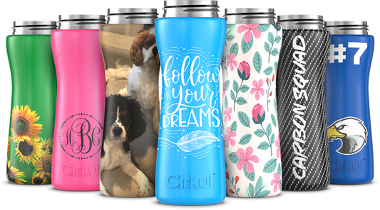 Custom 22oz. Stainless Steel Bottle & Comfort Grip Lid 9UQG