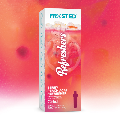Frosted Berry Peach Acai Refresher 6VAN